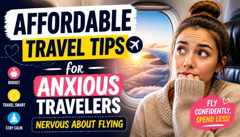 Affordable Travel Tips for Anxious Travelers Nervous About Flying