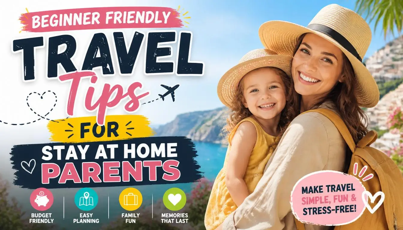 Beginner Friendly Travel Tips for Stay at Home Parents