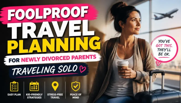 Foolproof Travel Planning for Newly Divorced Parents Traveling Solo
