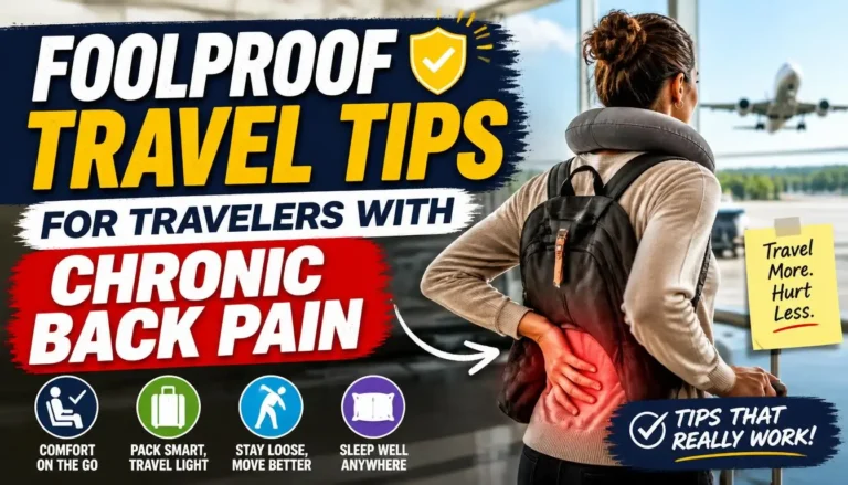 Foolproof Travel Tips for Travelers with Chronic Back Pain