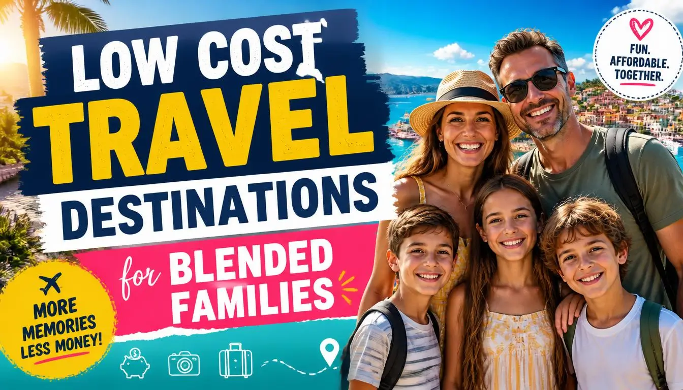 Low Cost Travel Destinations for Blended Families